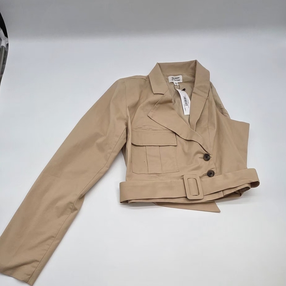 The drop Stylish Beige Top Size Small - Picture 3 of 10